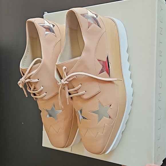 Stella McCartney Elyse Star Platform Loafers! - Picture 5 of 7